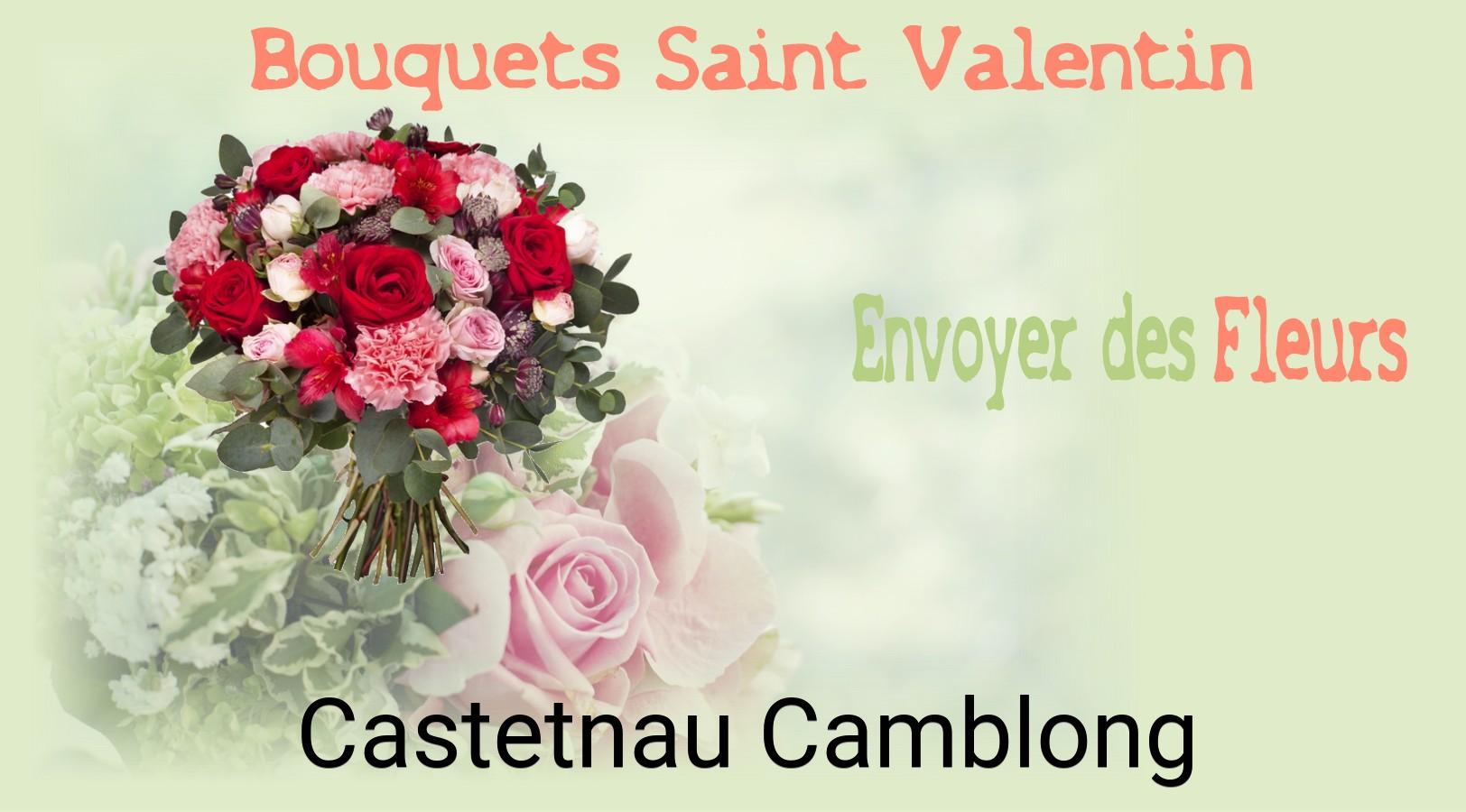 Roses de Saint-Valentin livrées à Castetnau-Camblong